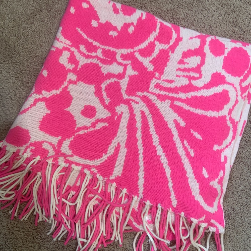 Lilly Pulitzer Cashmere blend Blanket